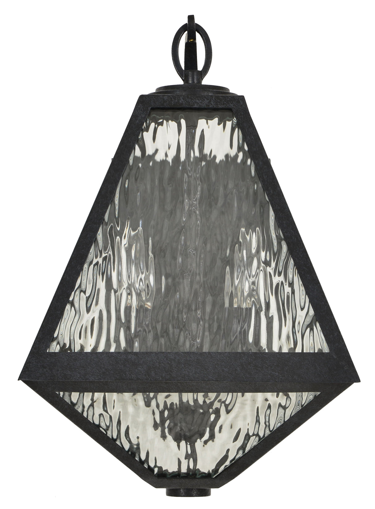 Brian Patrick Flynn for Crystorama Glacier 2 Light Black Charcoal Outdoor Sconce GLA-9722-WT-BC