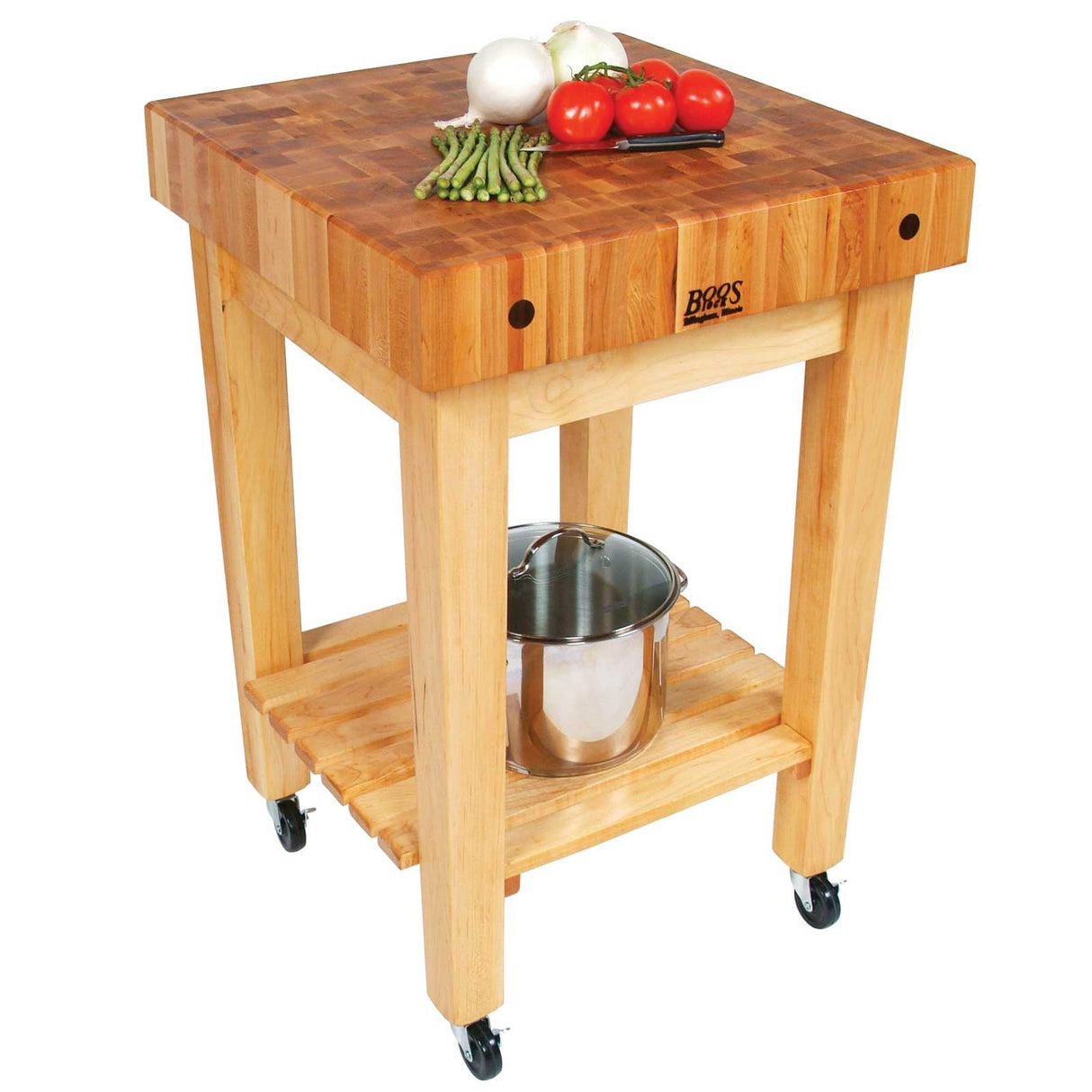 John Boos GB "GB" Gourmet Block, 24" x 4"