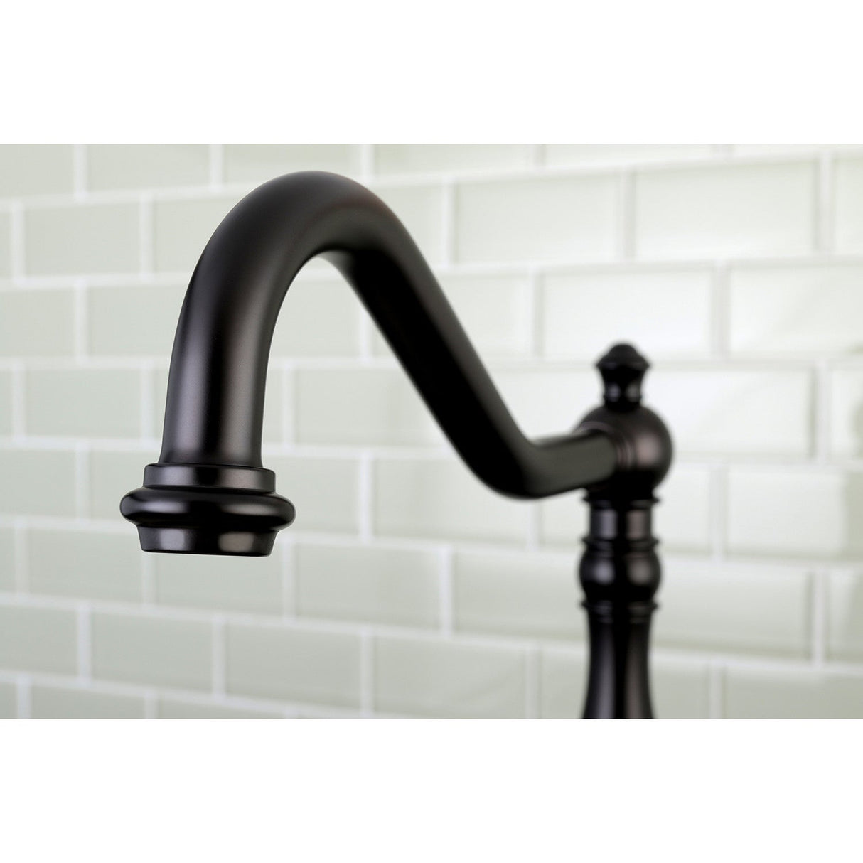 American Classic GSY7705ACLSP Single-Handle 2-or-4 Hole Deck Mount Kitchen Faucet with Brass Sprayer, Oil Rubbed Bronze
