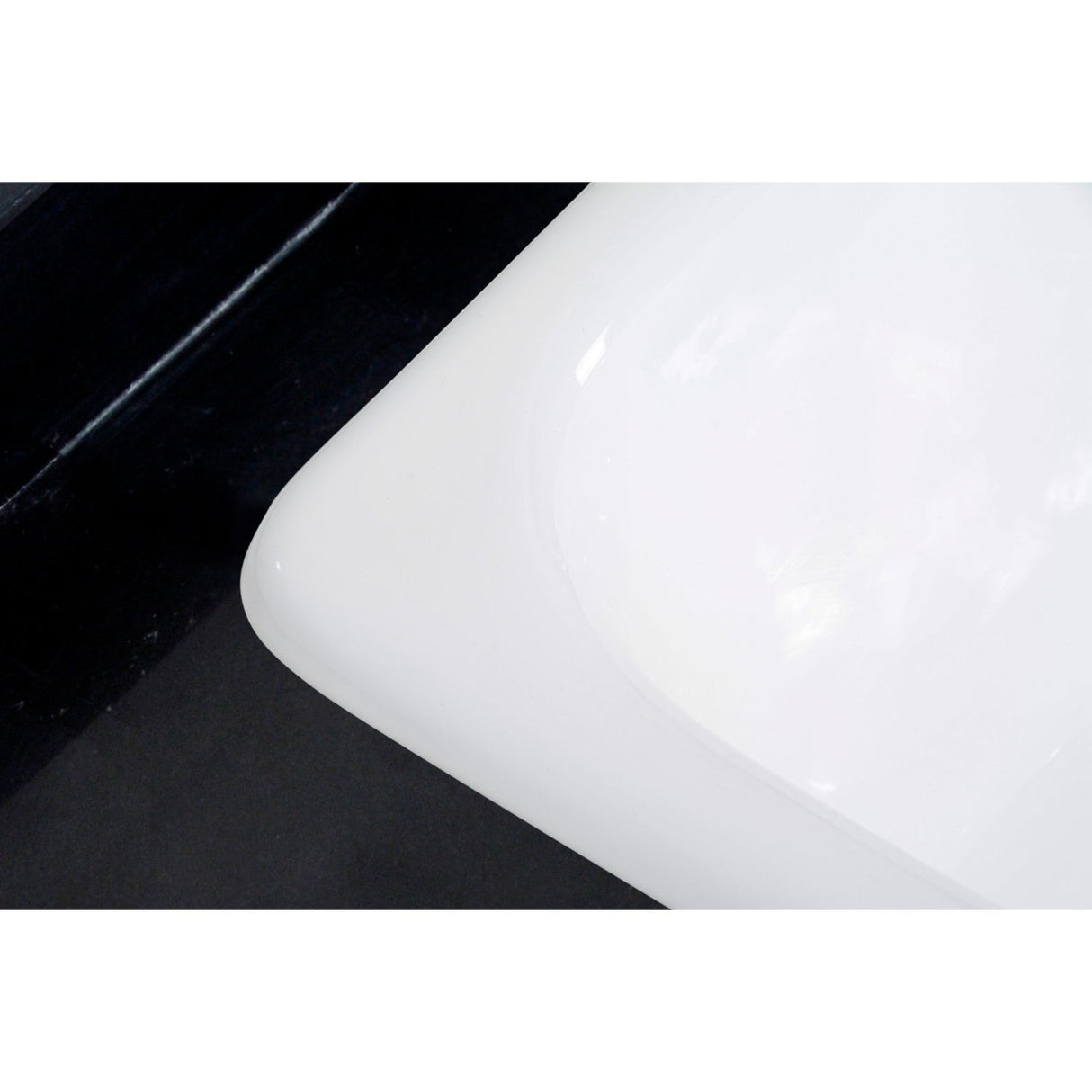 Petra Galley GT33229D2 33-Inch Cast Iron Self-Rimming 2-Hole Double Bowl Drop-In Kitchen Sink, White