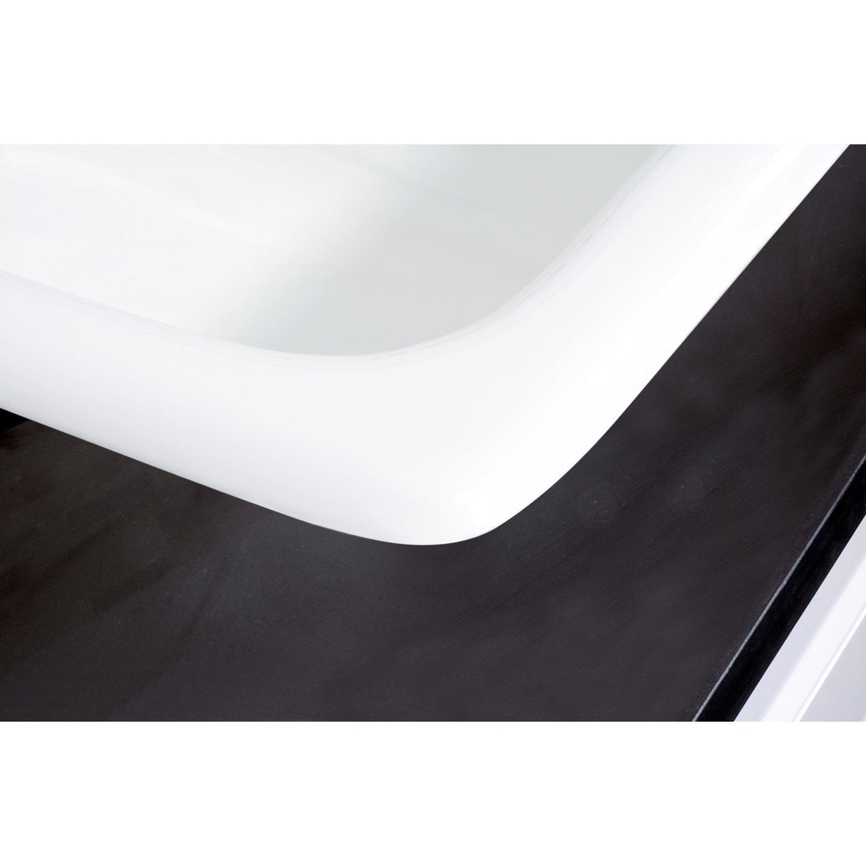 Petra Galley GT33229D2 33-Inch Cast Iron Self-Rimming 2-Hole Double Bowl Drop-In Kitchen Sink, White