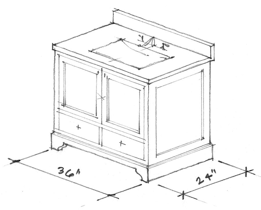 Custom Bertch Vanity