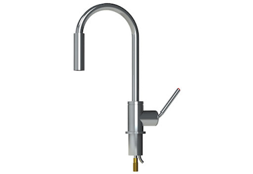 Eemax HM013240 HotMax Electric Tankless Water Heater, 13kW, 240V, Single Phase, 54 Amps, with Gooseneck Faucet