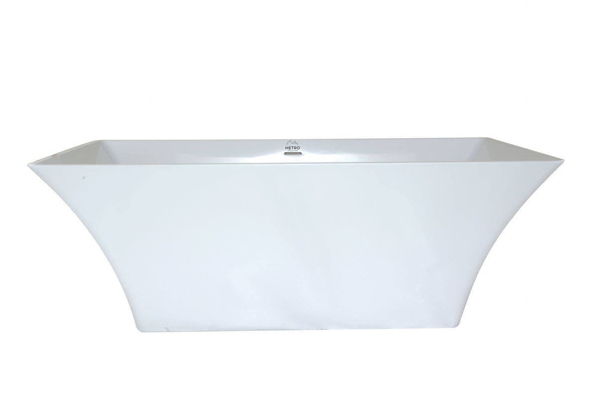 Hydro Systems HYD6834HTO-WHI HYDE 6834 METRO TUB ONLY-WHITE