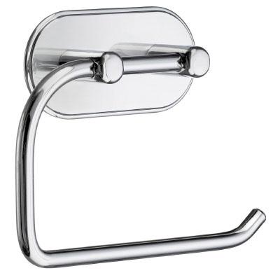 Smedbo Beslagsboden Design Toilet Roll Holder Self-adhesive in Polished Chrome