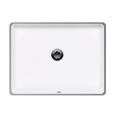 Icera White Karo II Undermount Lavatory Medium