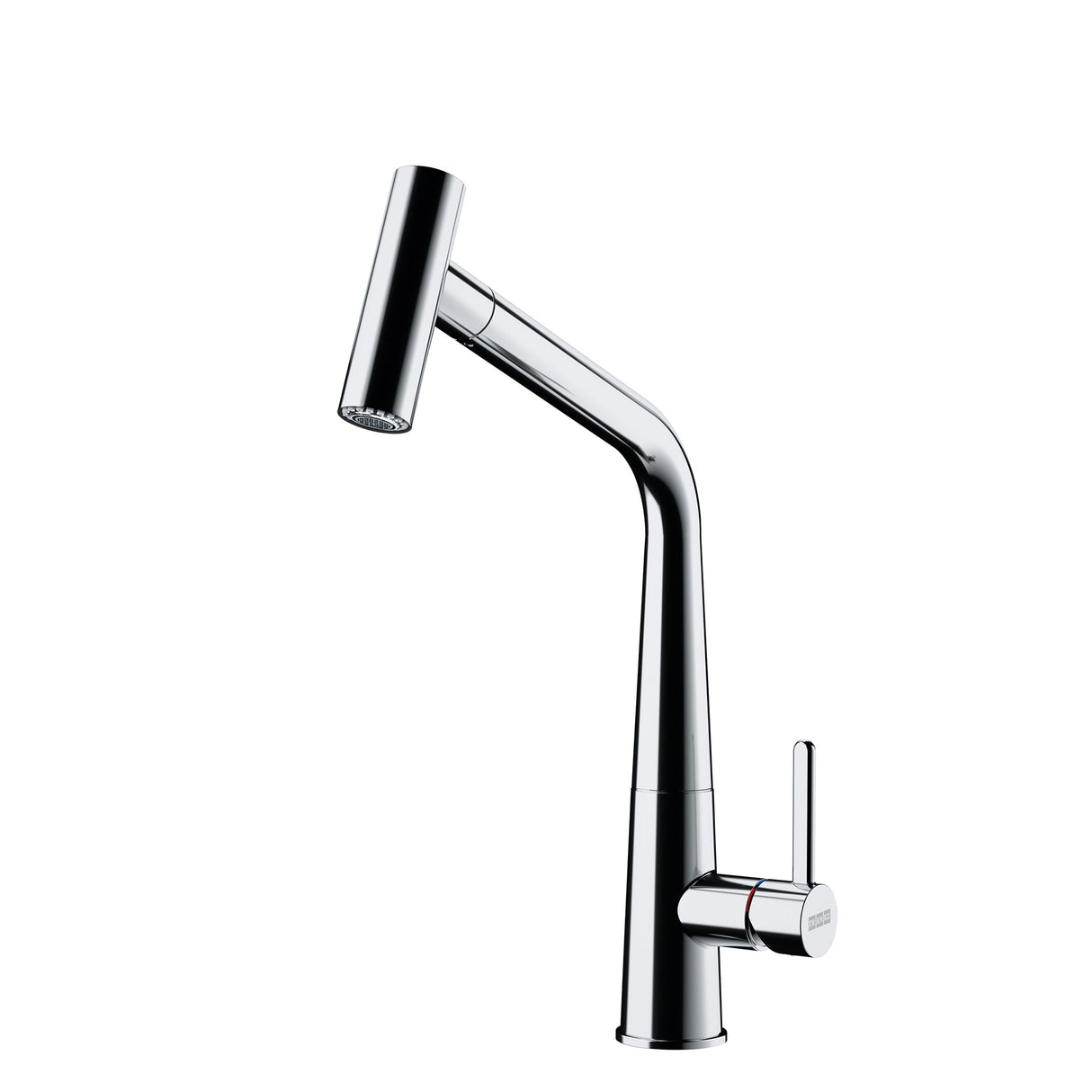 FRANKE ICN-PO-CHR Icon 14-in Single Handle Pull-Out Kitchen Faucet in Polished Chrome In Chrome