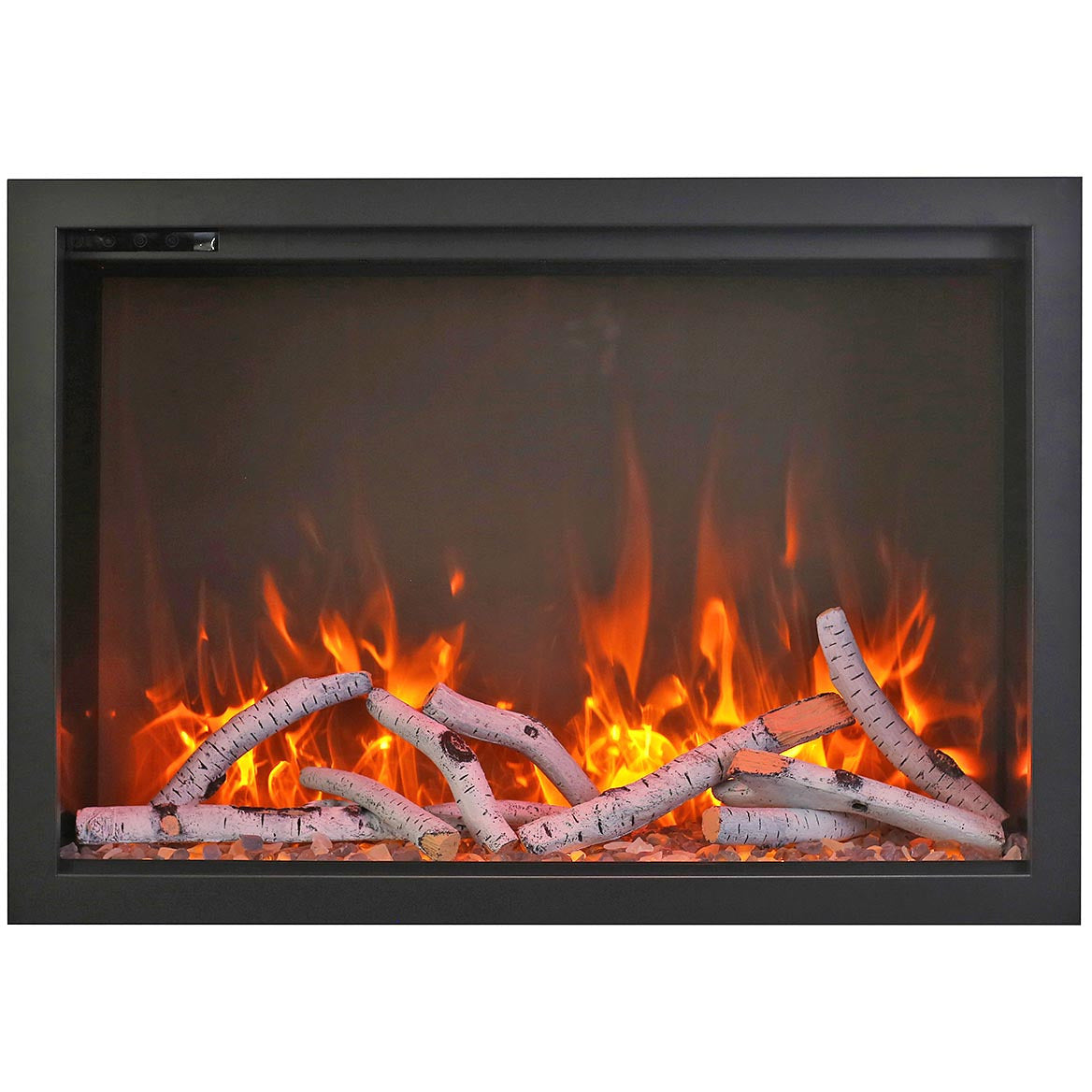 Amantii TRD-44-BESPOKE Traditional Bespoke - 44" Indoor / Outdoor Electric Insert Featuring, WiFi Compatibility, Bluetooth Connectivity, Multi Function Remote, and a Selection of Media Options