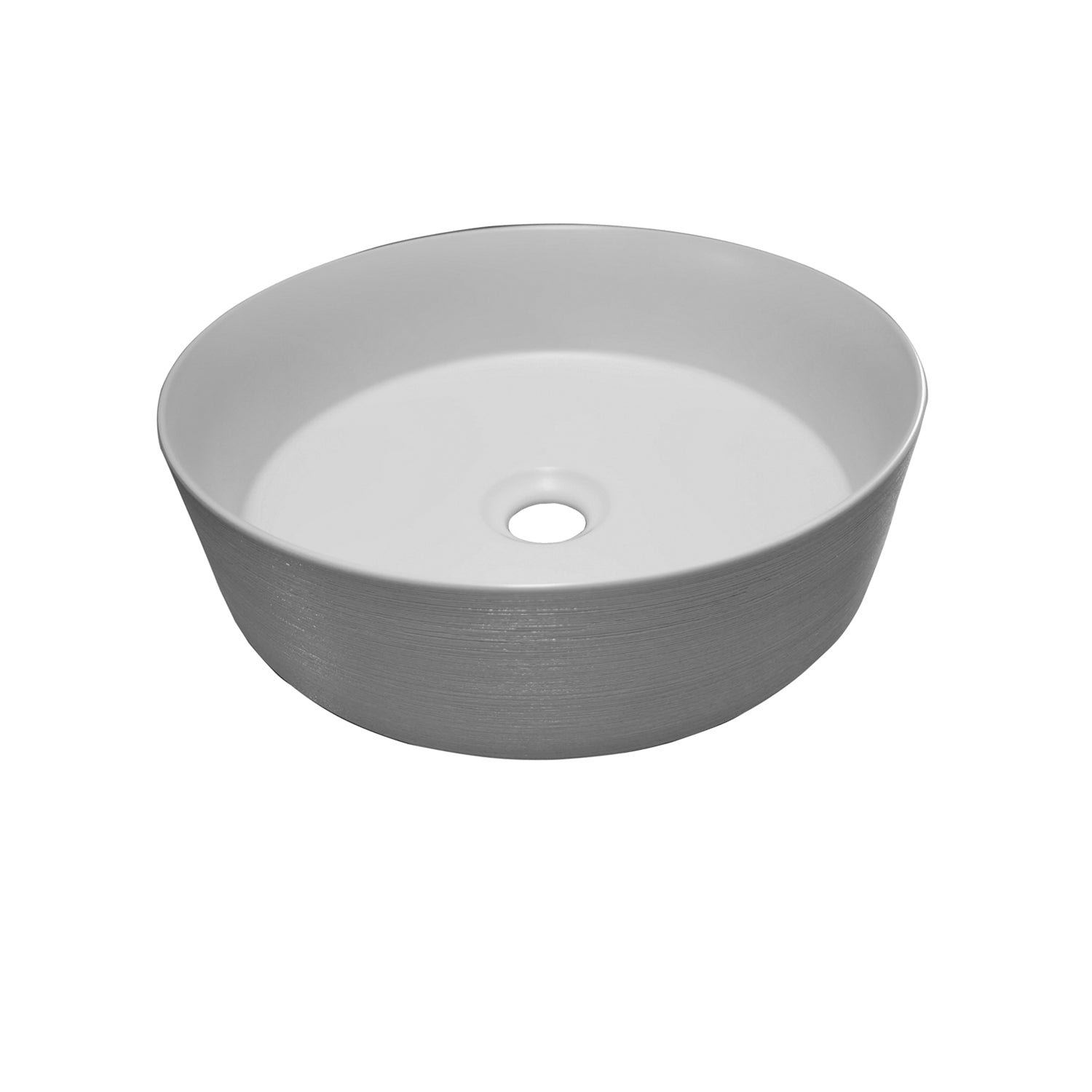 Musgrave 14" White Round Basin
