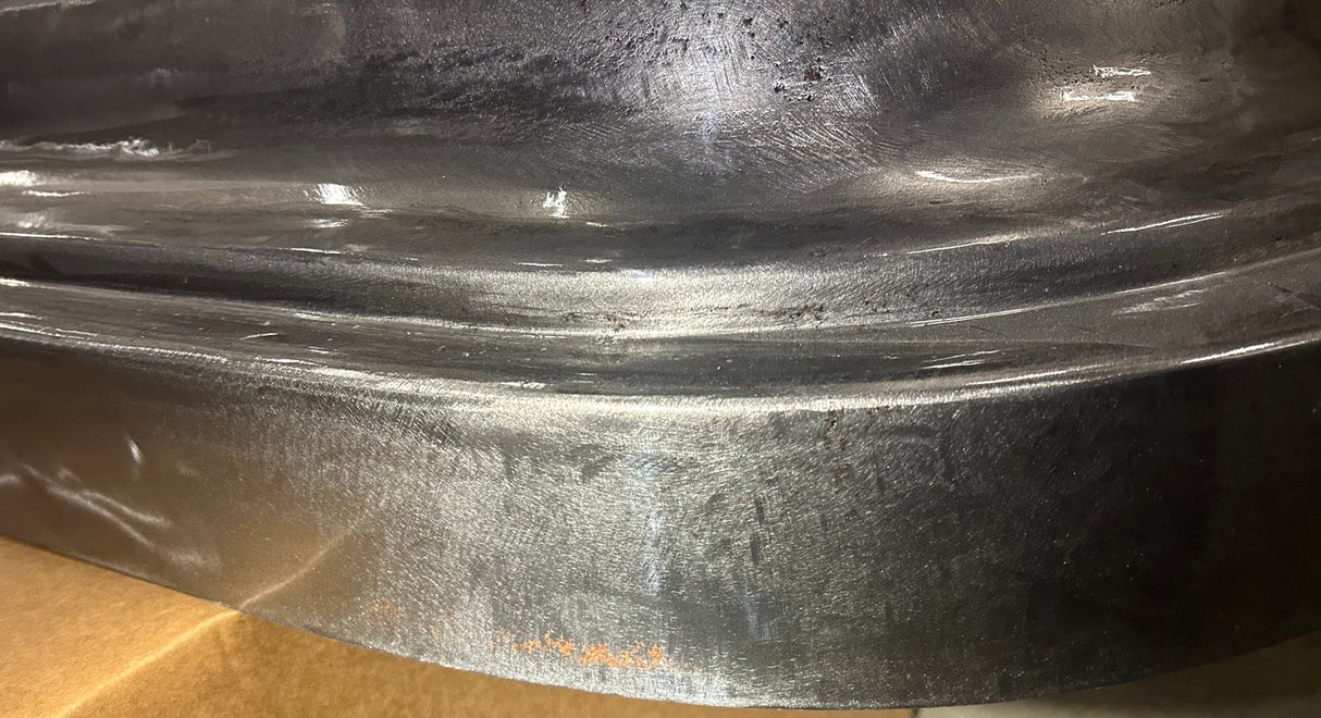 Doyle 67" Cast Iron Double Roll Top on Base