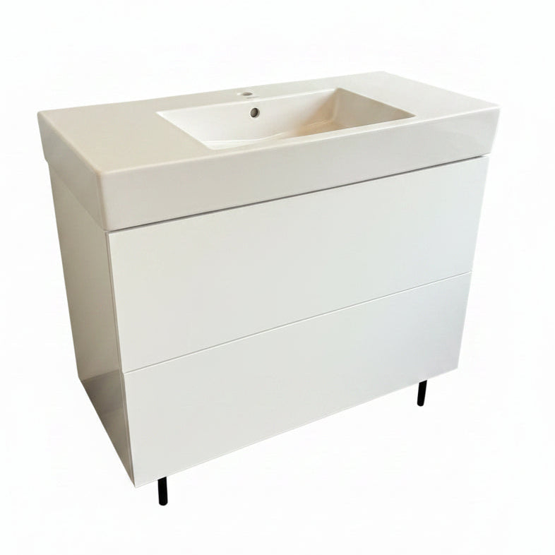 Duravit 40" Modern Bathroom Vanity – German Engineered Luxury