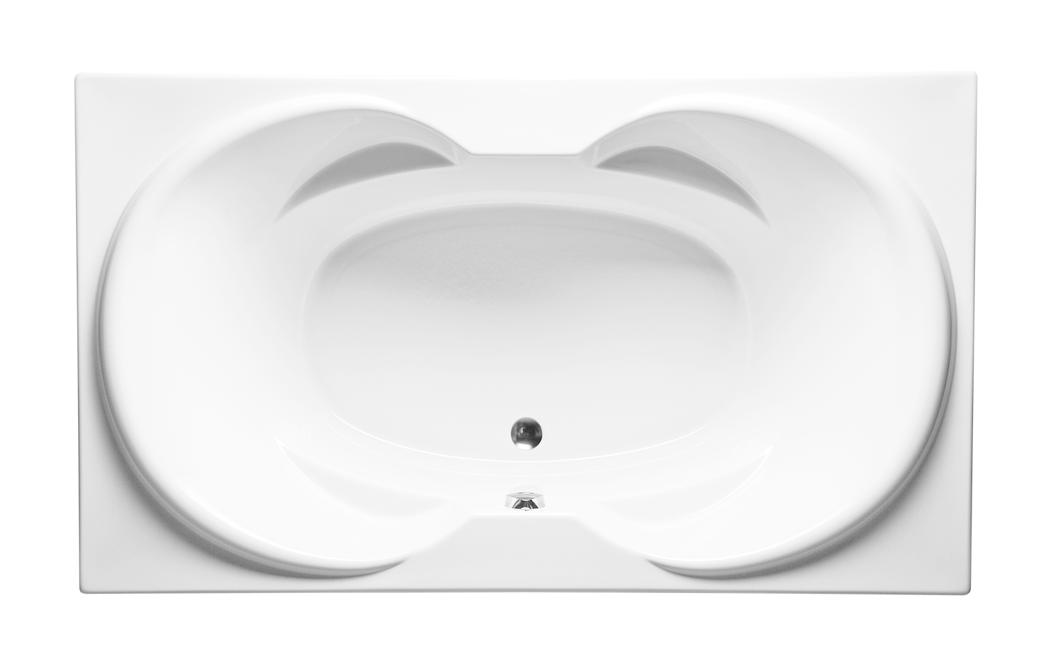 Americh IC6042TA2-WH Icaro 6042 - Tub Only / Airbath 2 - White