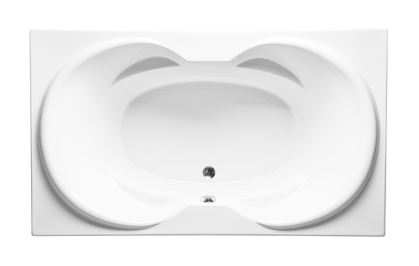 Americh IC6042TA2-WH Icaro 6042 - Tub Only / Airbath 2 - White