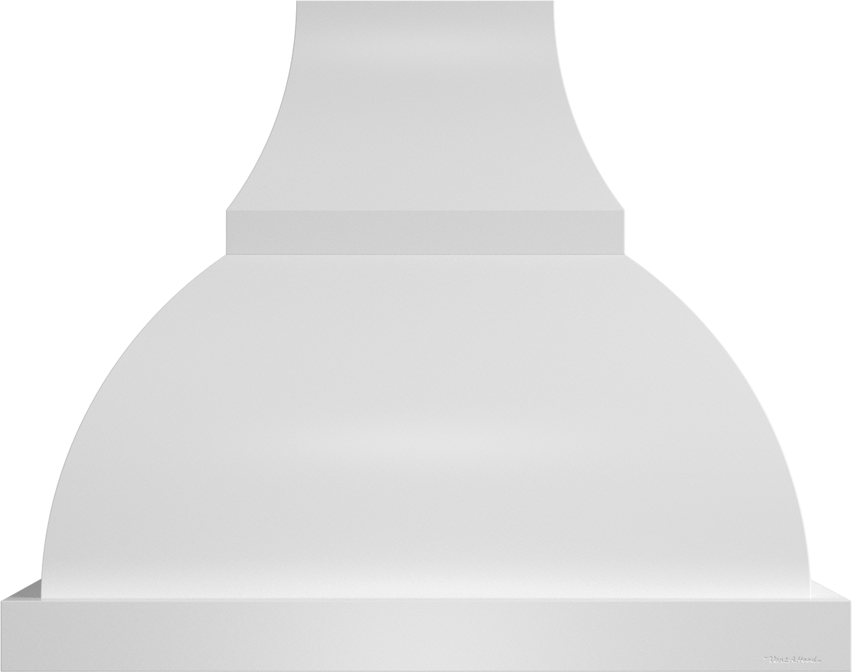 Vent-A-Hood JCH242/B1 BT 42" 600 CFM Designer Wall Mount Range Hood with Complex Curve – Extended Base, Magic Lung Blower, Biscuit