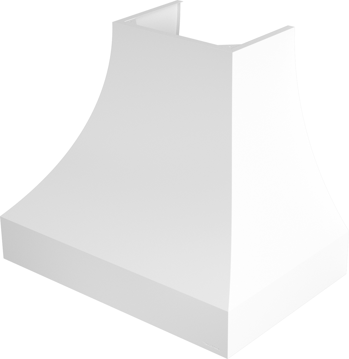 Vent-A-Hood JDH466/C3 WH 66" 1200 CFM Designer Concave Wall Mount Range Hood with Magic Lung Blower, White