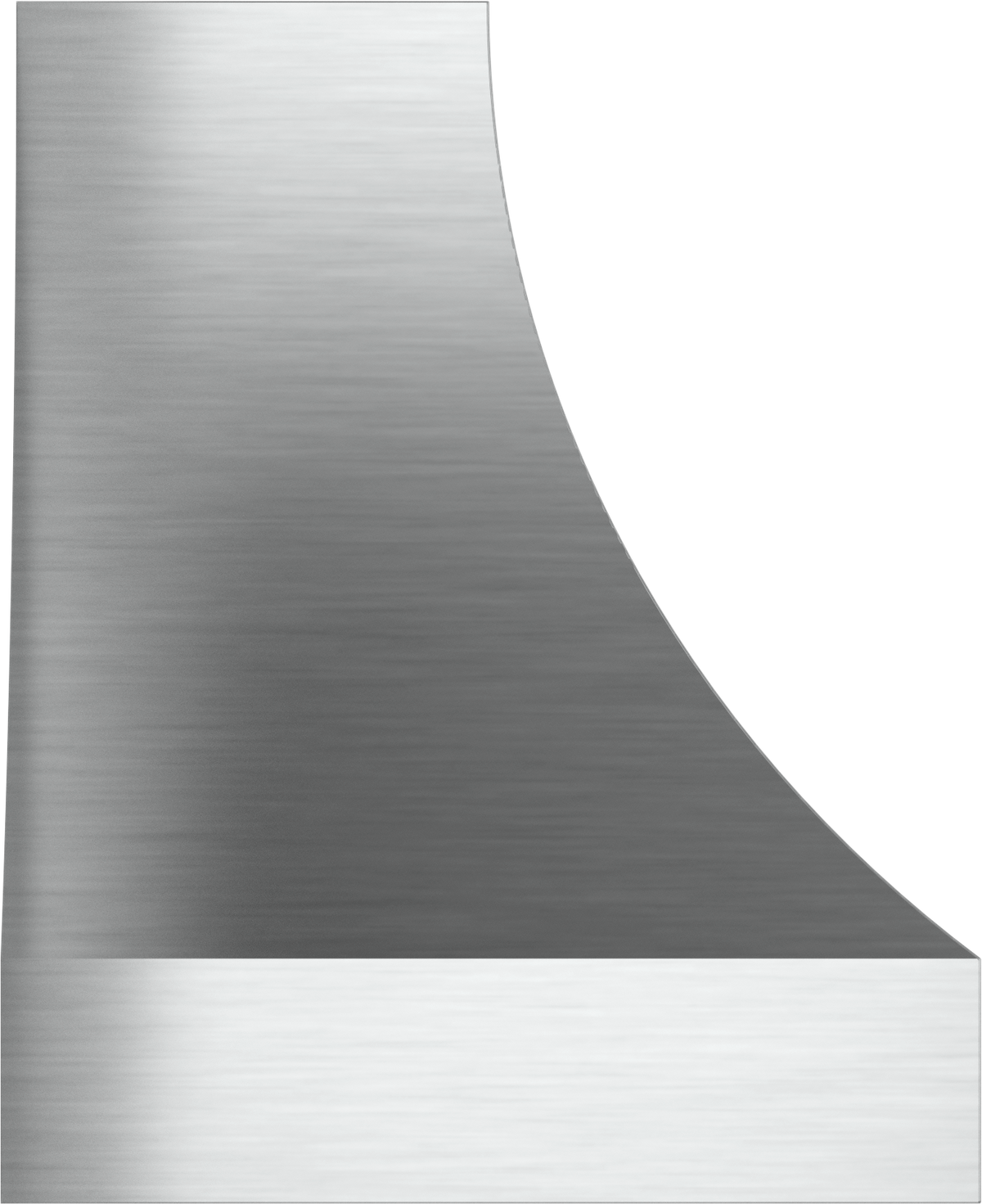 Vent-A-Hood JDH136/C3 SS 36" 300 CFM Designer Concave Wall Mount Range Hood with Magic Lung Blower, Stainless Steel