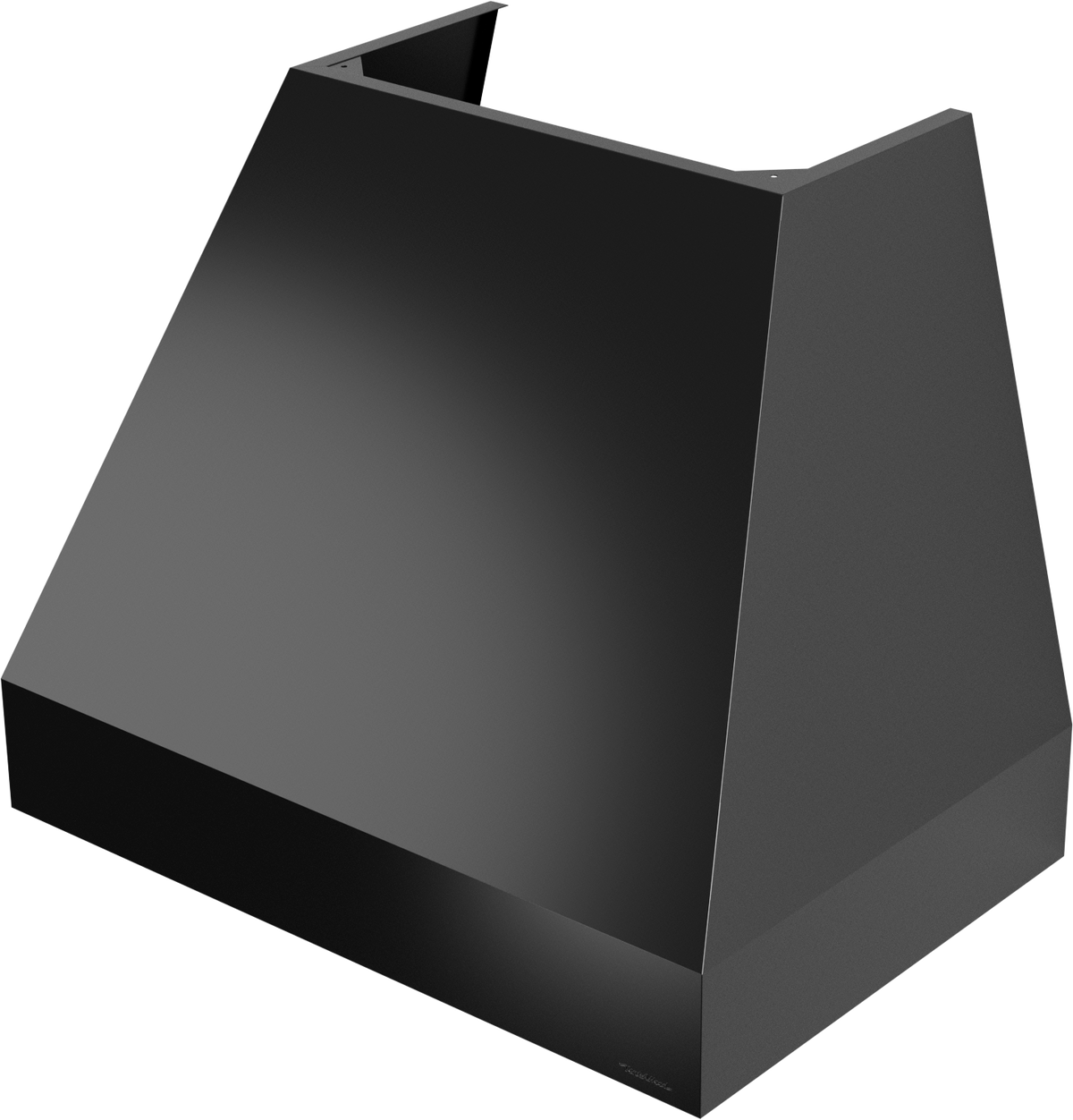 Vent-A-Hood JPH248/C1 BC 48" 600 CFM Designer Pyramid Wall Mount Range Hood with Magic Lung Blower, Black Carbide