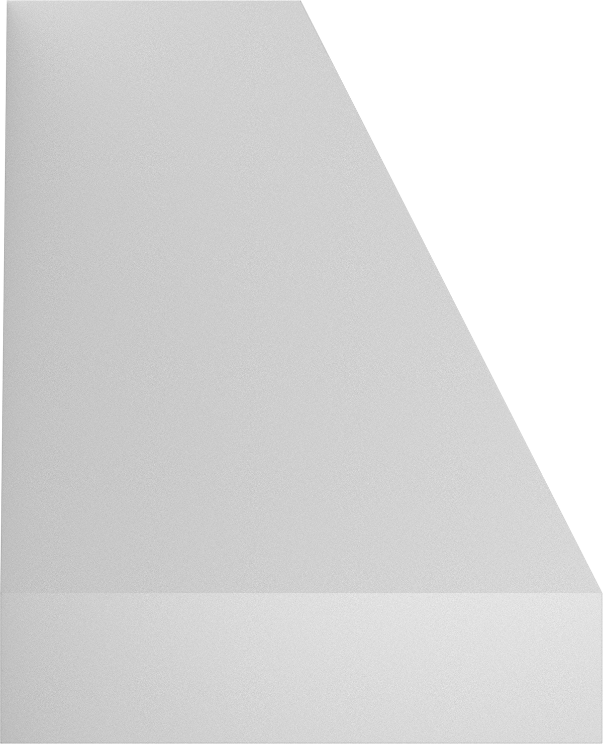 Vent-A-Hood JPH360/C1 WH 60" 900 CFM Designer Pyramid Wall Mount Range Hood with Magic Lung Blower, White