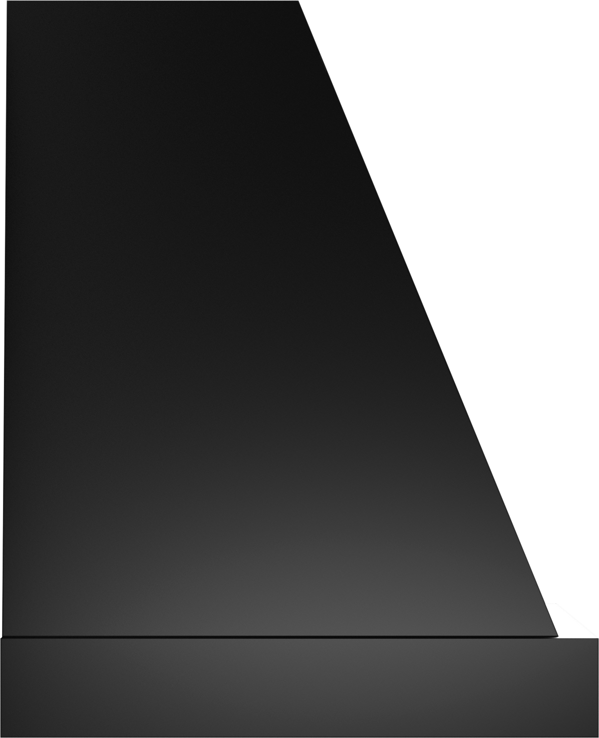 Vent-A-Hood JPH360/C2 BL 60" 900 CFM Designer Pyramid Wall Mount Range Hood with Offset Lip, Magic Lung Blower, Black Satin