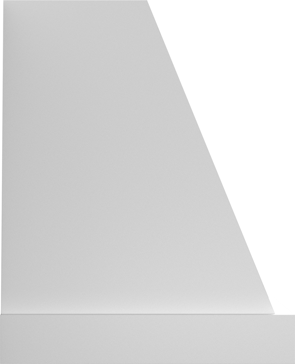 Vent-A-Hood JPH348/C2 BT 48" 900 CFM Designer Pyramid Wall Mount Range Hood with Offset Lip, Magic Lung Blower, Biscuit