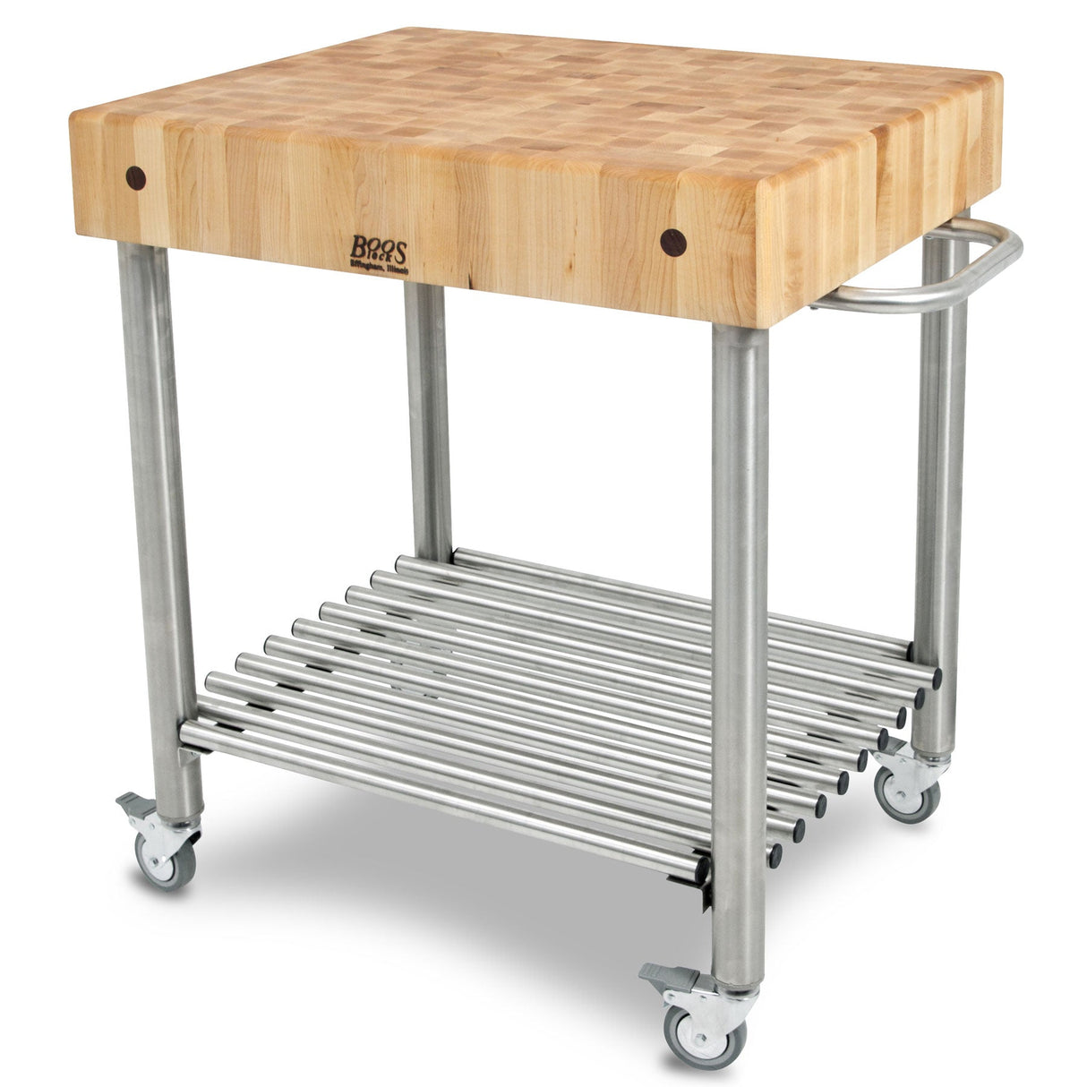 John Boos CUCD15 - 30"" x 24"" Maple Worktable