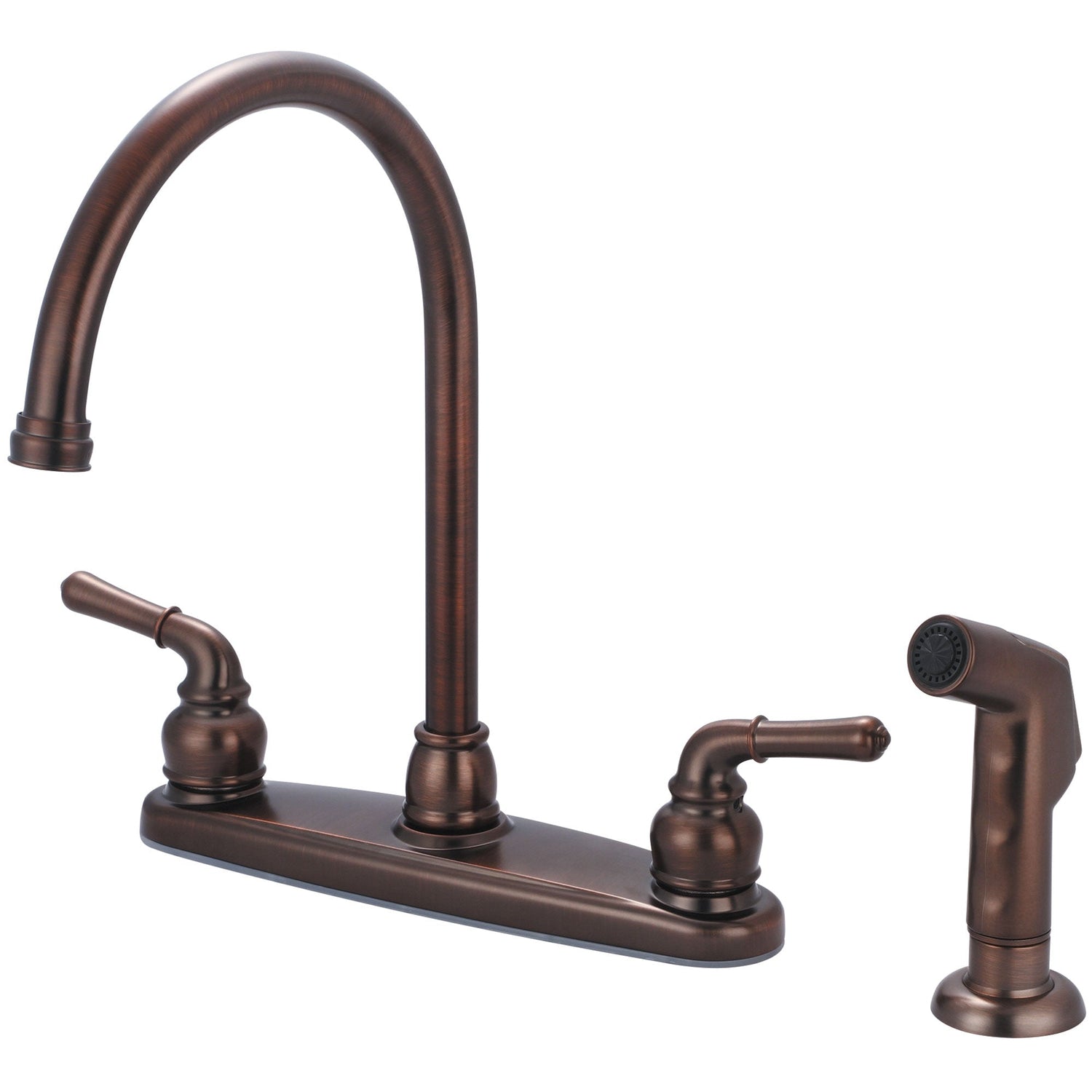 Olympia K-5342-ORB Accent Two Handle Kitchen Faucet in Oil Rubbed Bronze