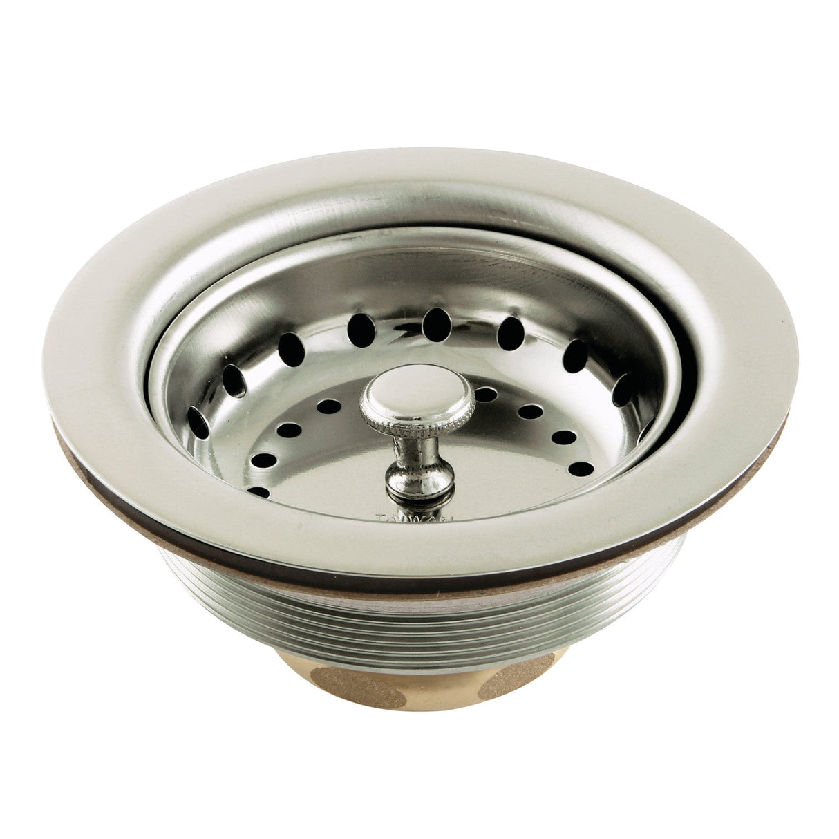 Tacoma K111BPN 3-1/2 Inch Kitchen Sink Basket Strainer Only, Polished Nickel