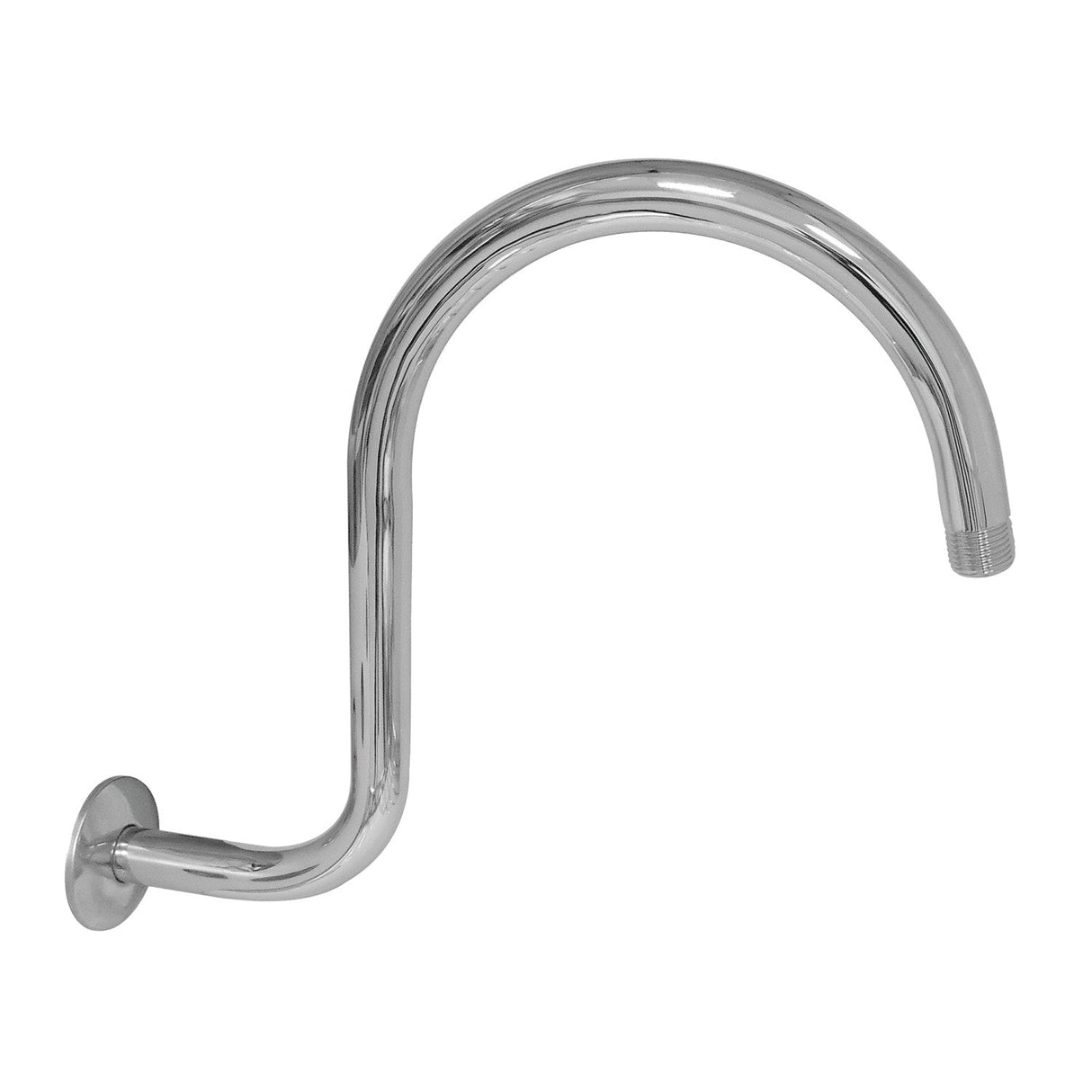 Restoration K114C1 14-Inch Shower Arm with Flange, Polished Chrome