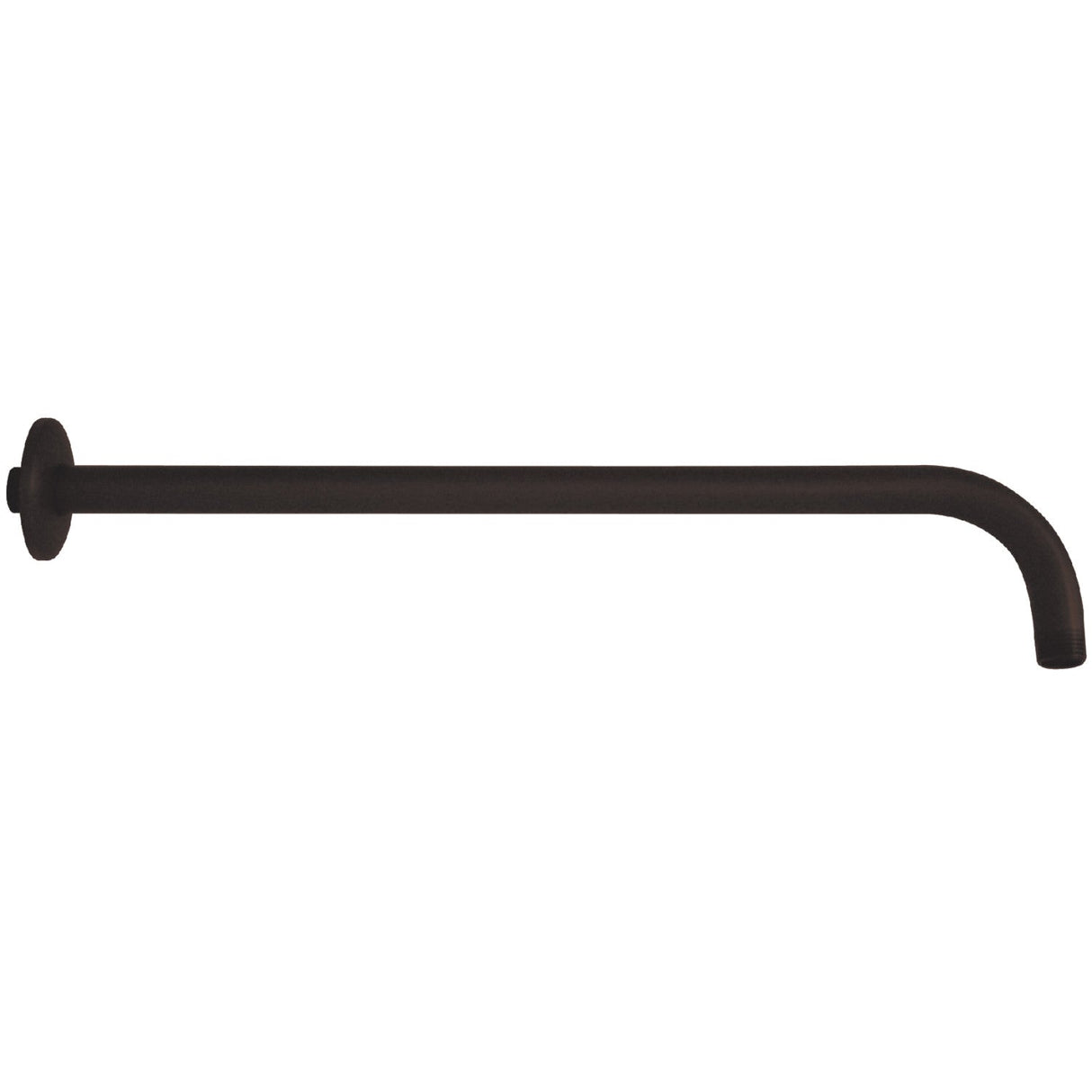 Claremont K117A5 17-Inch J-Shaped Rain Drop Shower Arm with Flange, Oil Rubbed Bronze