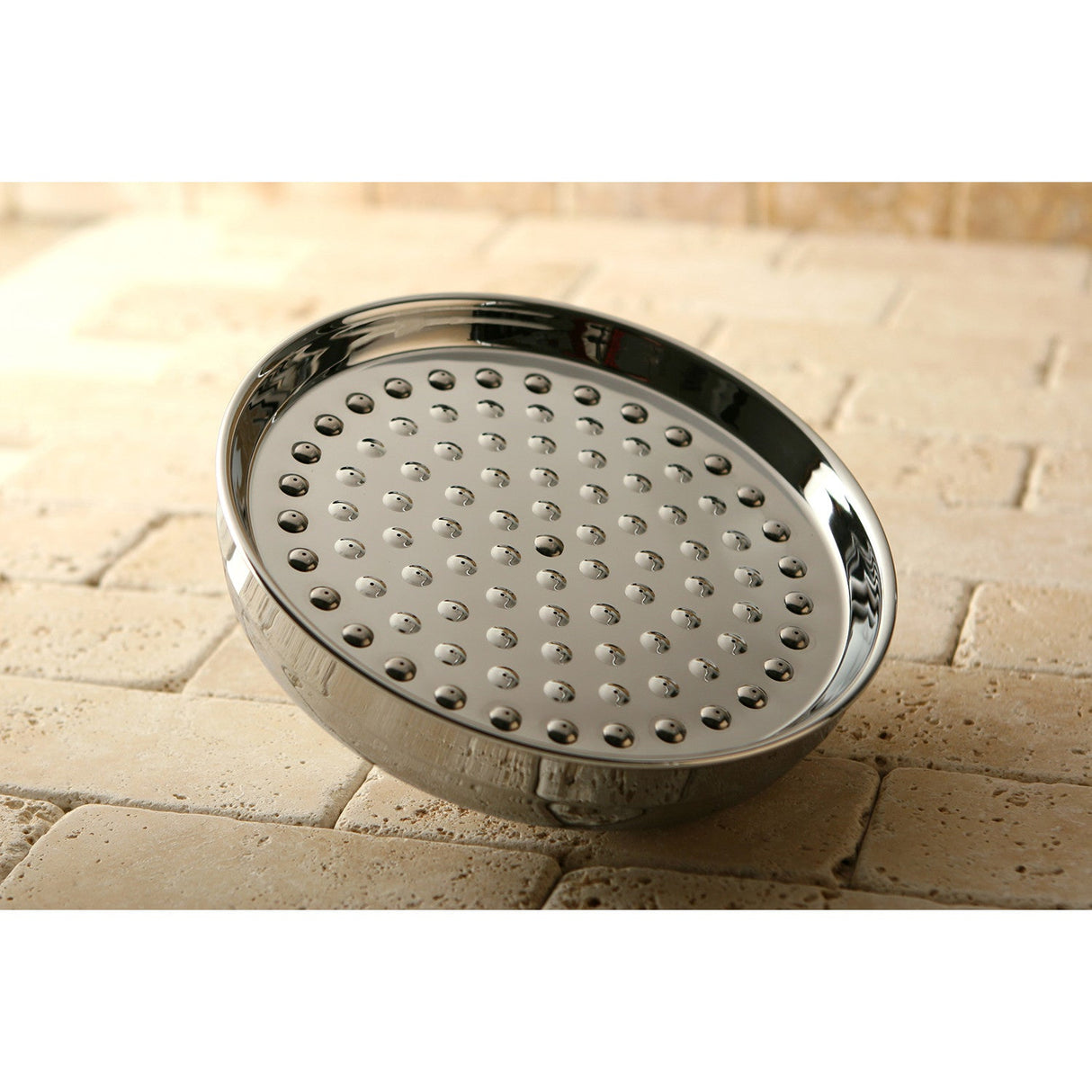 Victorian K124A1 8-Inch Brass Shower Head, Polished Chrome