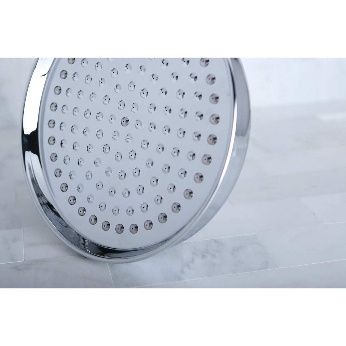 Victorian K125A1 10-Inch Brass Shower Head, Polished Chrome