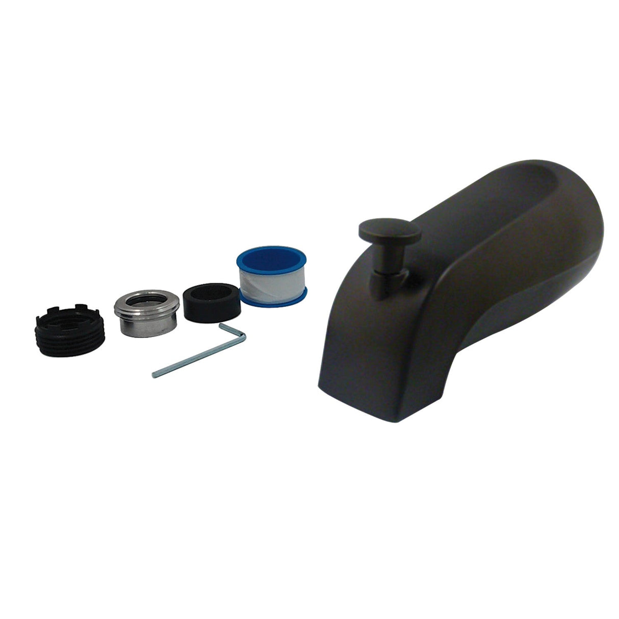 Shower Scape K1273A5 5-3/8 Inch Universal Diverter Tub Spout, Oil Rubbed Bronze