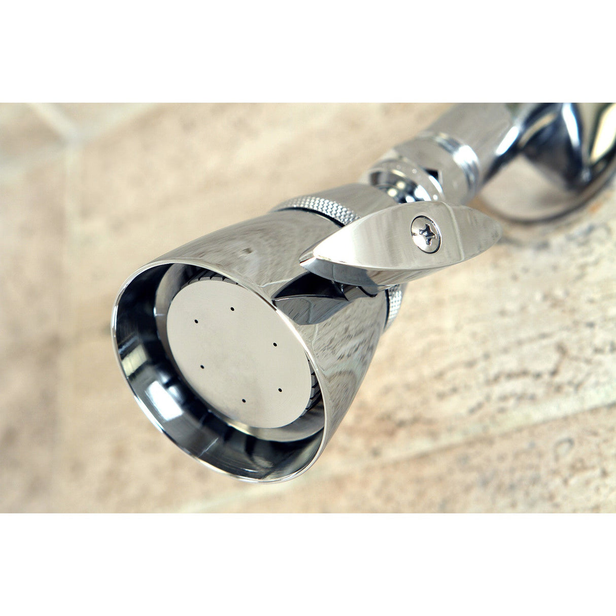 Made To Match K132A1 2-1/4 Inch Brass Adjustable Shower Head, Polished Chrome