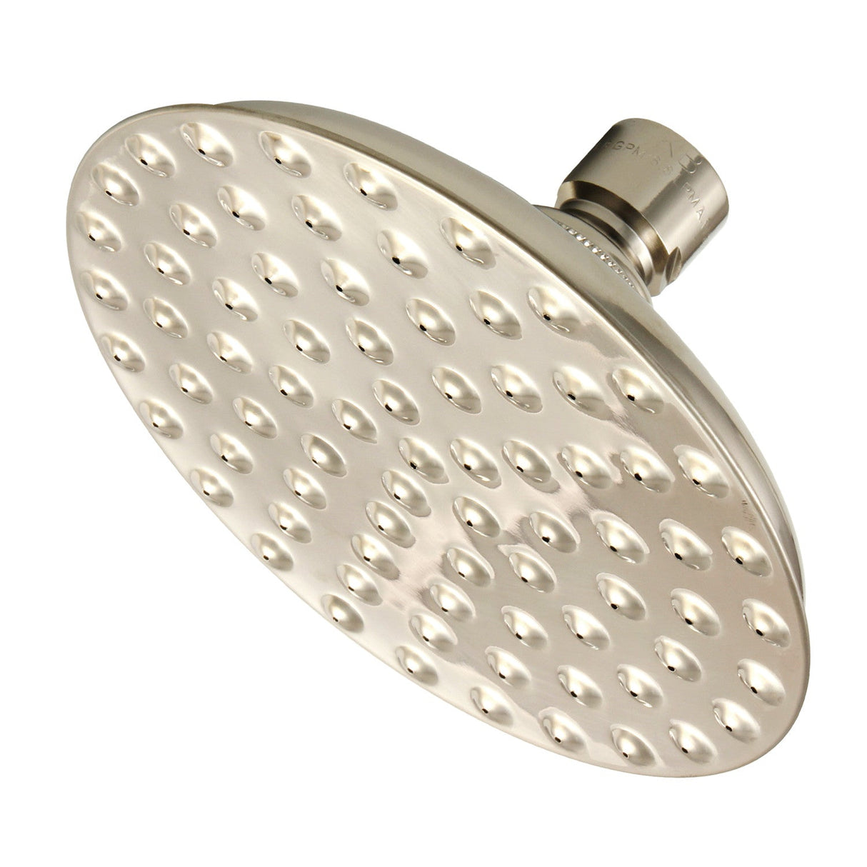 Victorian K135A6 5-1/4 Inch Brass Shower Head, Polished Nickel