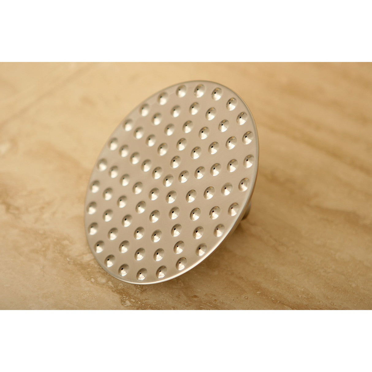 Victorian K135A8 5-1/4 Inch Brass Shower Head, Brushed Nickel