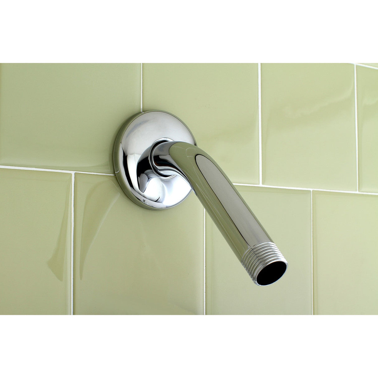 Shower Scape K150K1 5-3/8 Inch Shower Arm with Flange, Polished Chrome