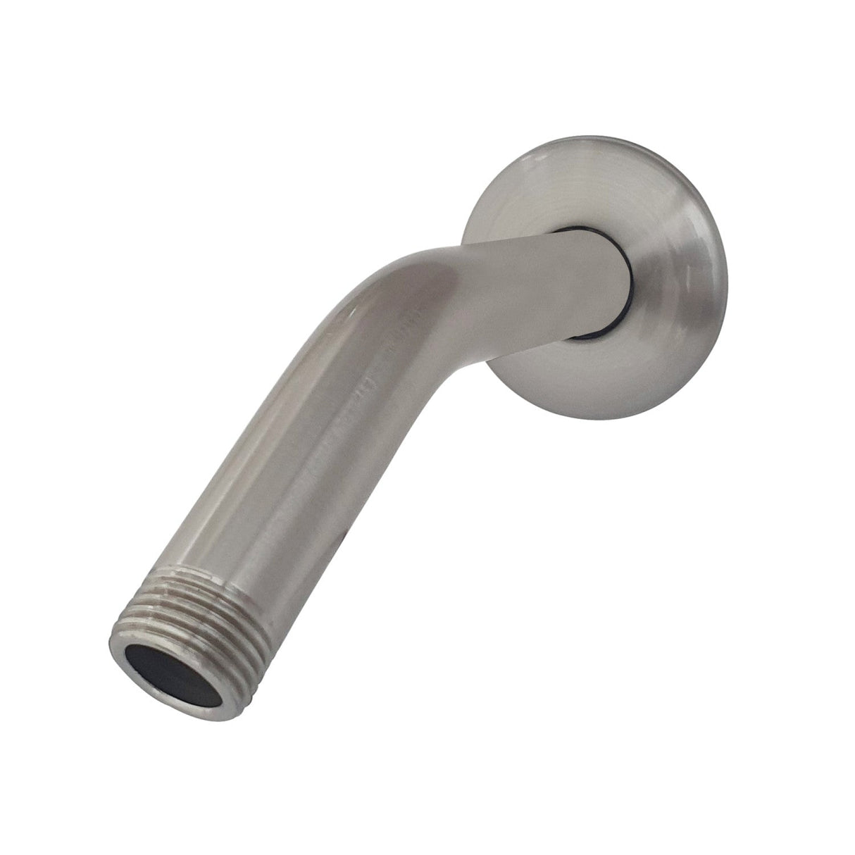 Shower Scape K155K8 6-Inch Shower Arm with Flange, Brushed Nickel