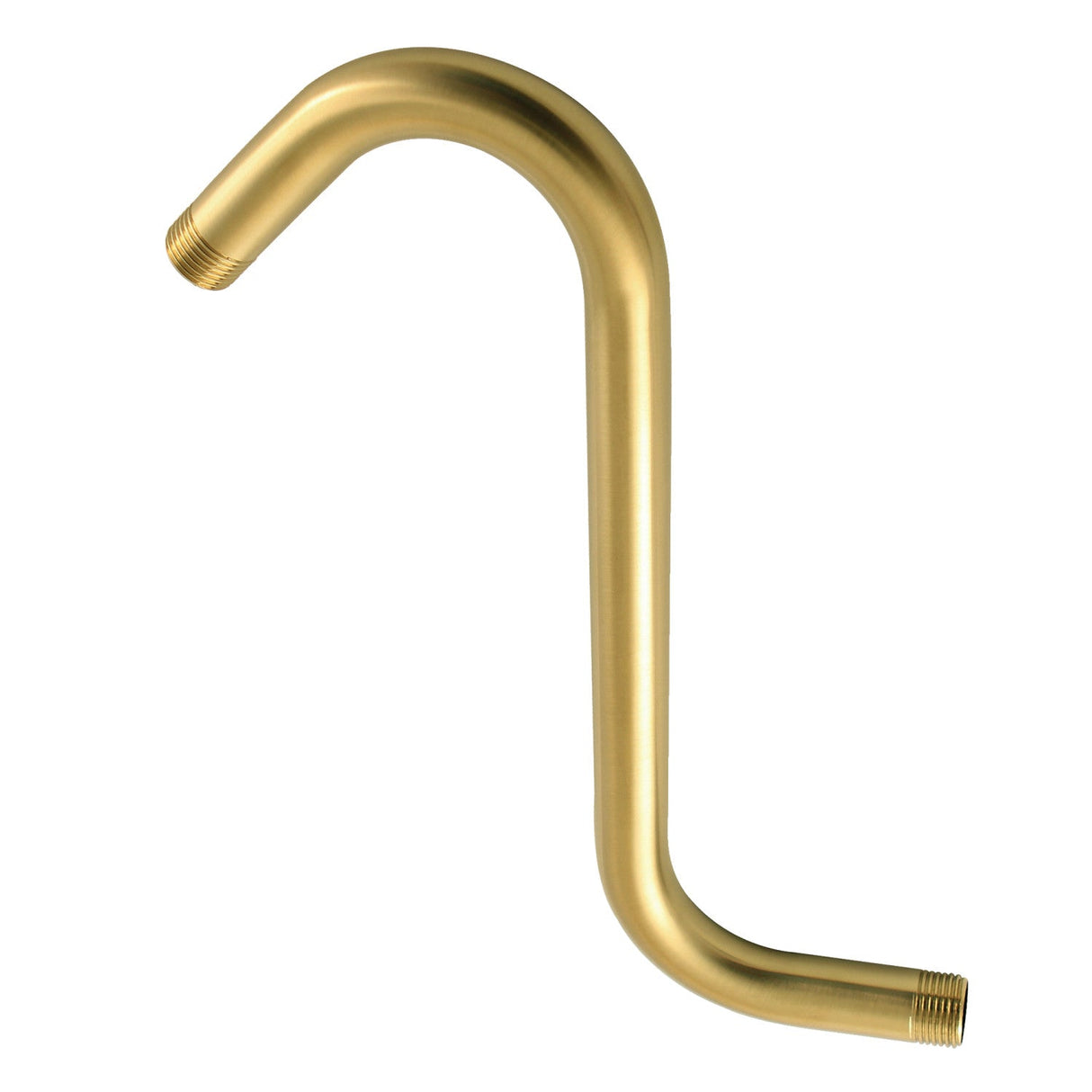 Shower Scape K159A7 10-Inch S-Shape Shower Arm, Brushed Brass
