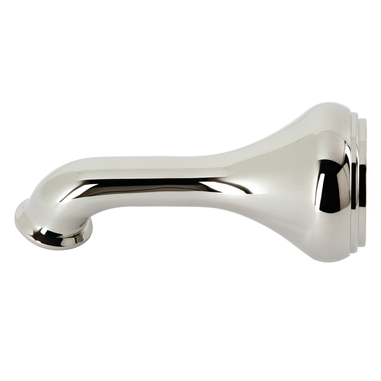 Shower Scape K184C6 5-Inch Non-Diverter Tub Spout, Polished Nickel