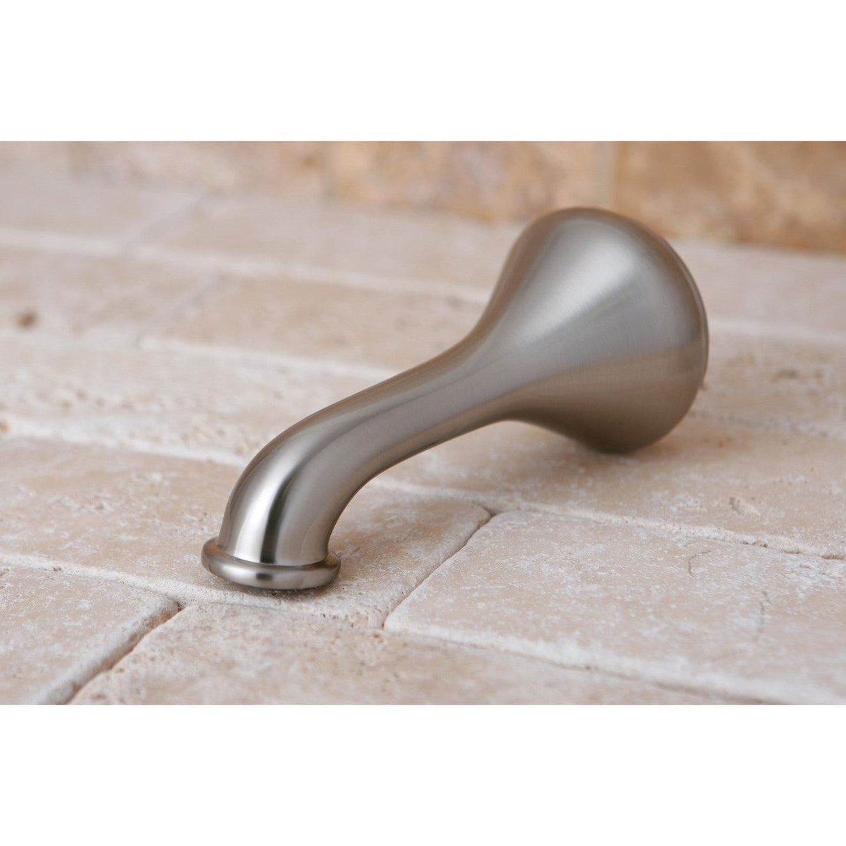 Shower Scape K184C8 5-Inch Non-Diverter Tub Spout, Brushed Nickel