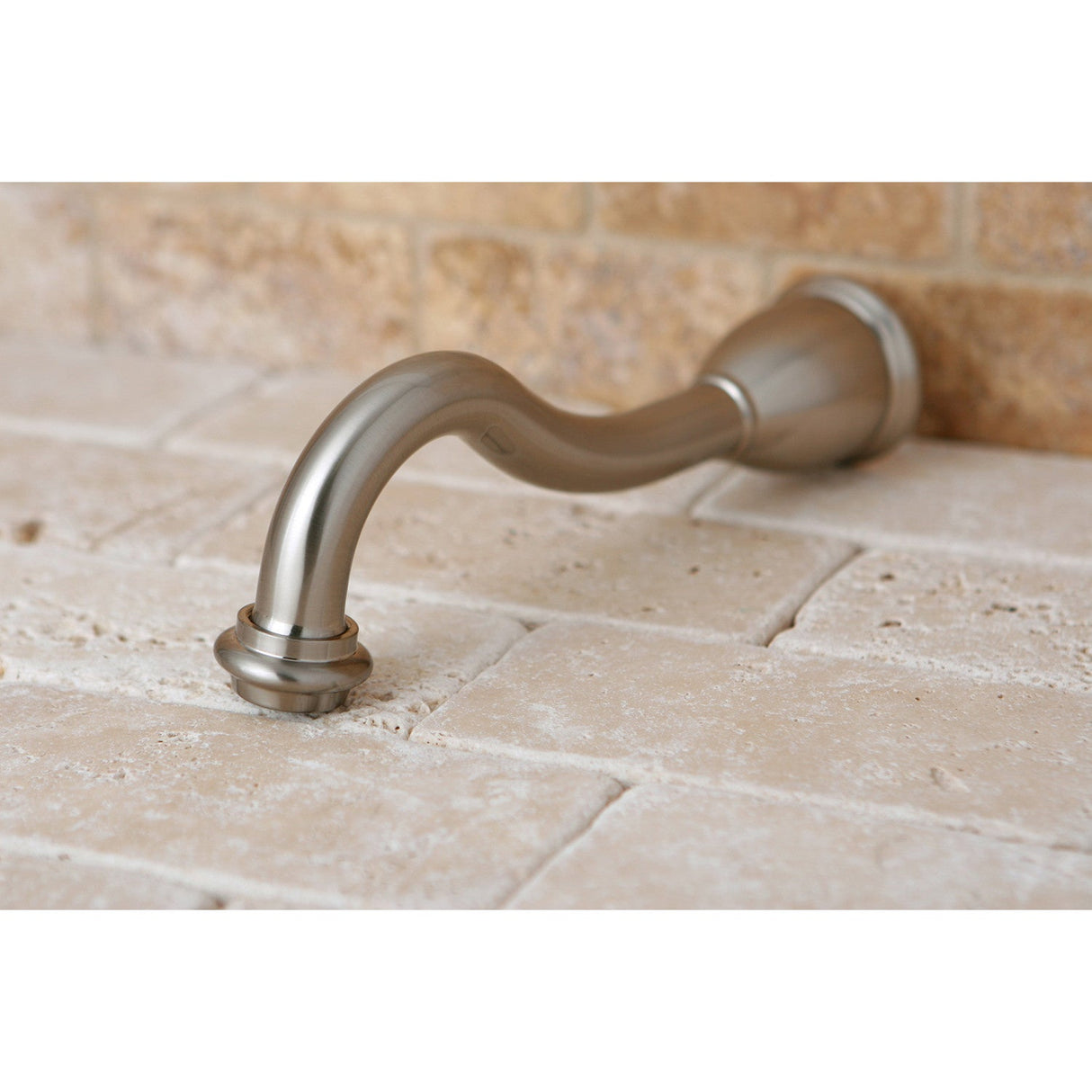 Shower Scape K1887A8 8-Inch Non-Diverter Tub Spout, Brushed Nickel