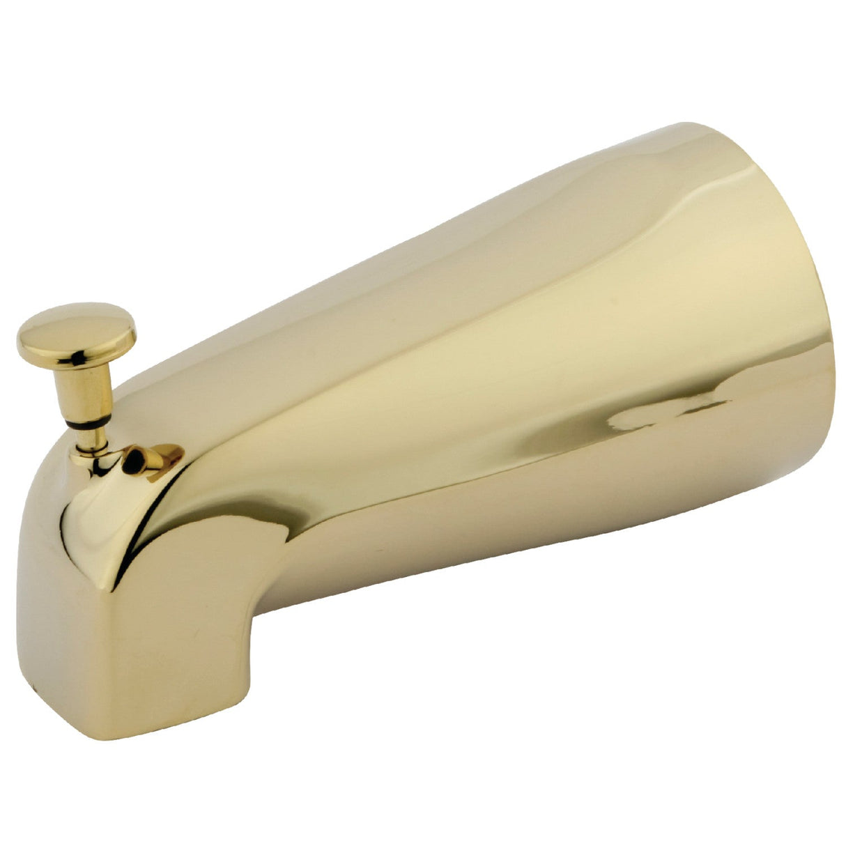 Shower Scape K188A2 5-1/4 Inch Diverter Tub Spout, Polished Brass