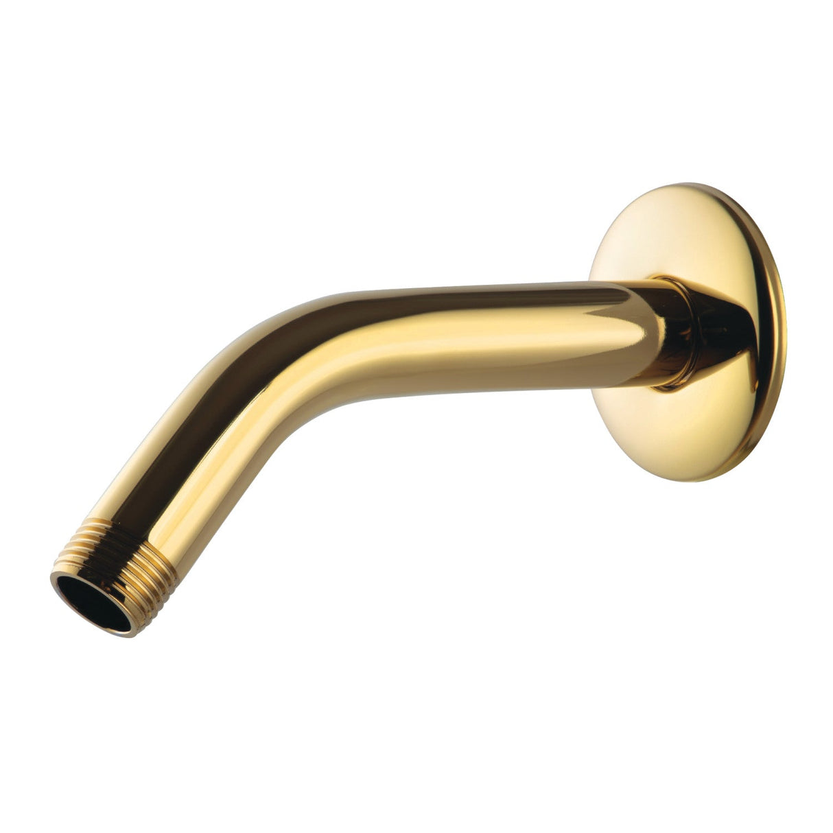 Shower Scape K206M2 6-Inch Shower Arm with Flange, Polished Brass