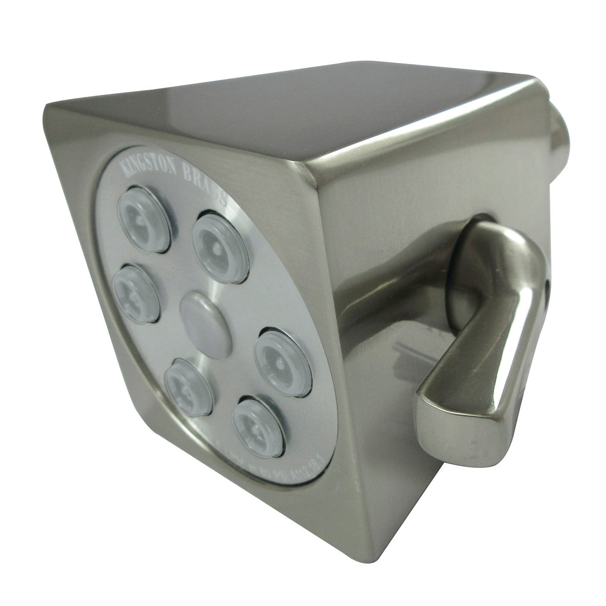 Monarch K230A8 2.8-Inch Brass Square Shower Head, Brushed Nickel