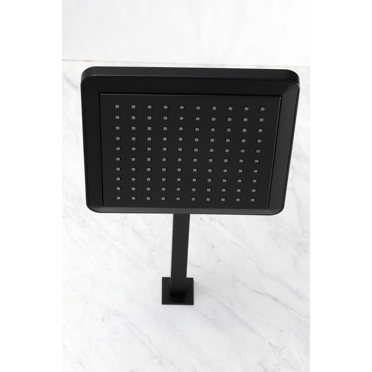 Shower Scape K250A0CK 9-5/8-Inch Square Shower Head with Shower Arm, Matte Black