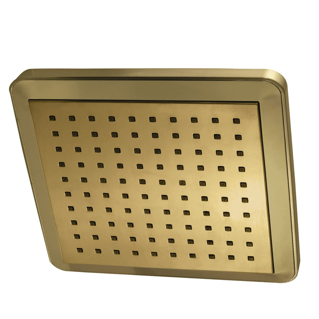 Shower Scape K250A7 9-5/8 Inch Square Rainfall Shower Head, Brushed Brass