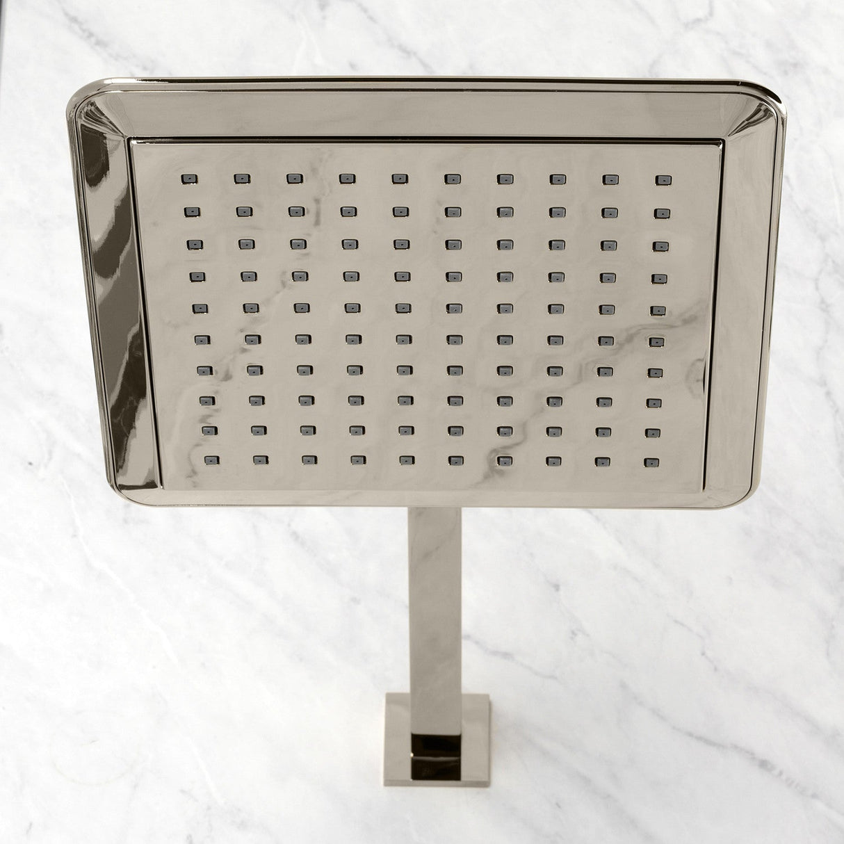 Shower Scape K251A6CK 9-5/8 Inch Square Shower Head with Shower Arm, Polished Nickel