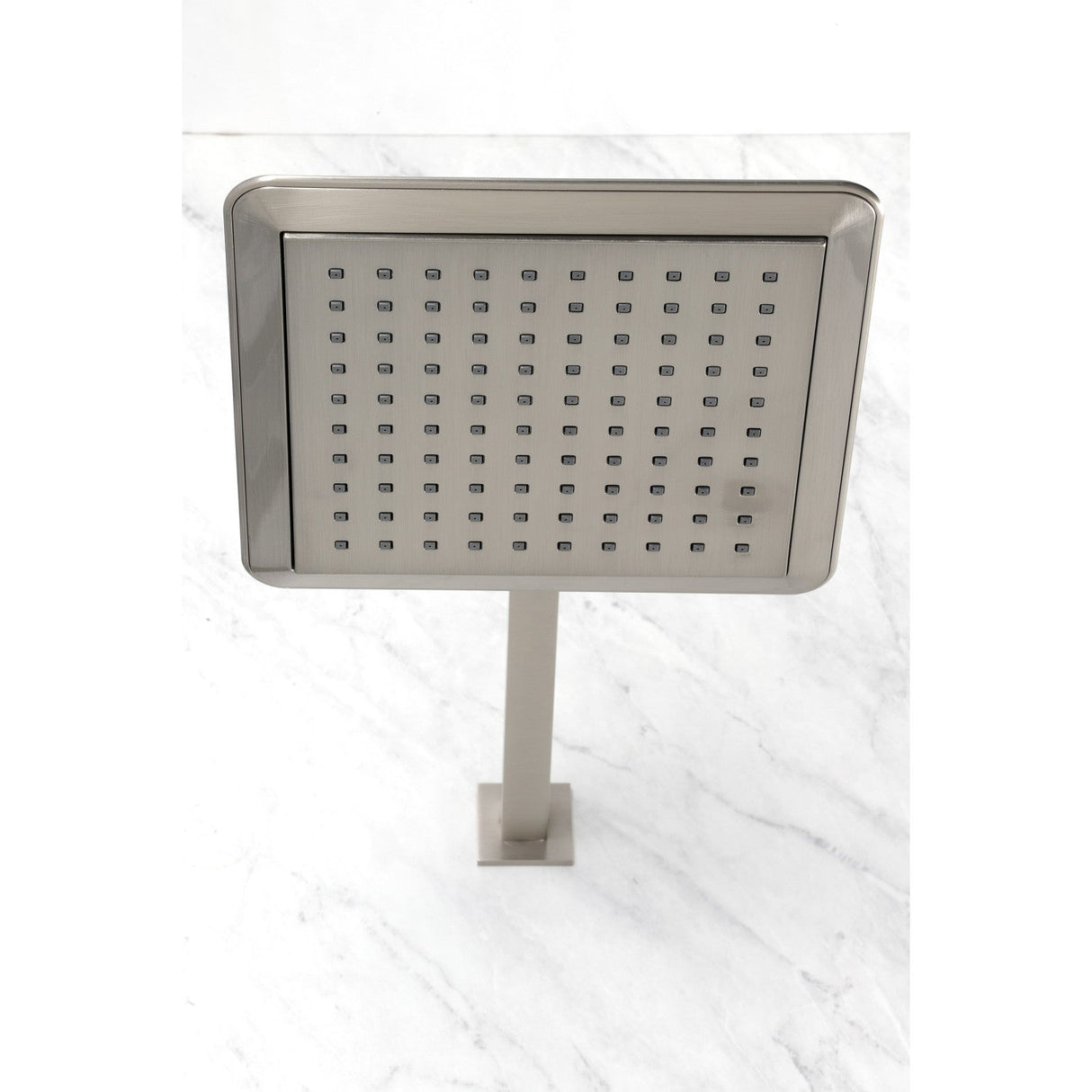 Shower Scape K251A8CK 9-5/8 Inch Square Shower Head with Shower Arm, Brushed Nickel