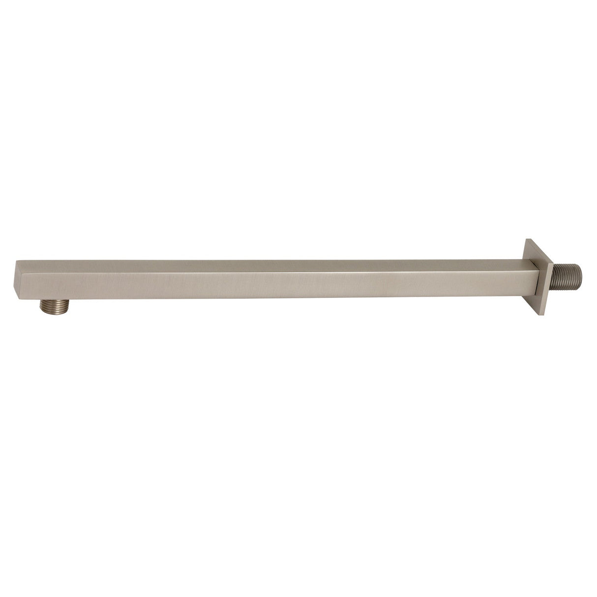 Shower Scape K4168 15-3/4 Inch Rain Drop Shower Arm with Flange, Brushed Nickel