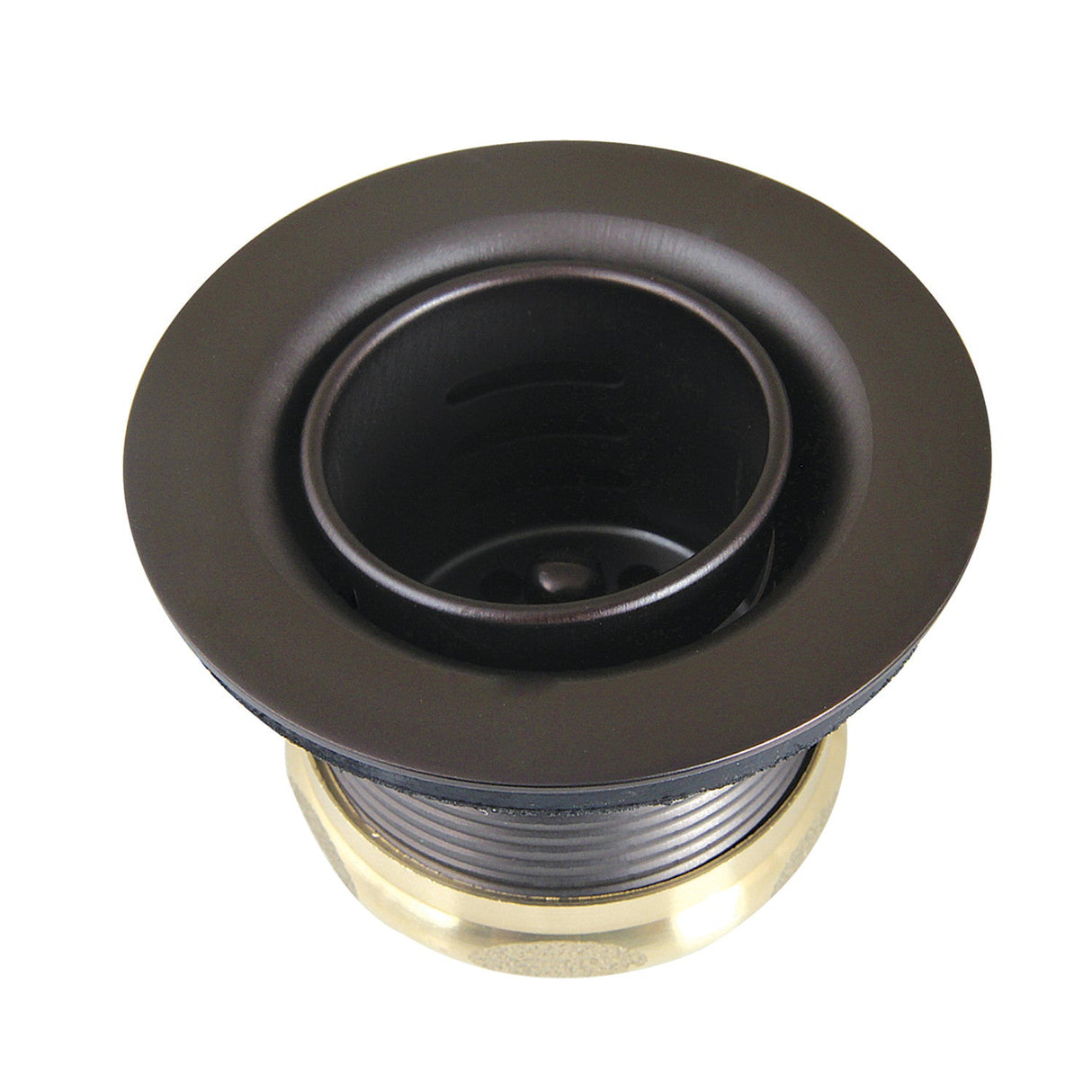 Portland K451BORB Stainless Steel Bar Sink Basket Strainer, Oil Rubbed Bronze